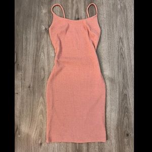 Pink mini dress 😍